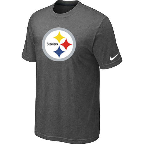 Nike Pittsburgh Steelers Sideline Legend Authentic Logo Dri-FIT NFL T-Shirt - Dark Grey